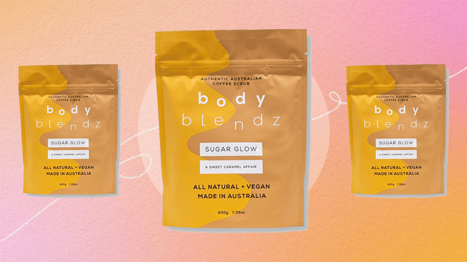 BodyBlendz Sugar Glow Coffee Scrub