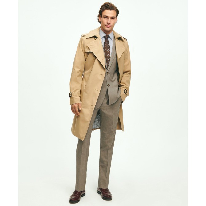 Supima Cotton Thermore Fill Trench Coat