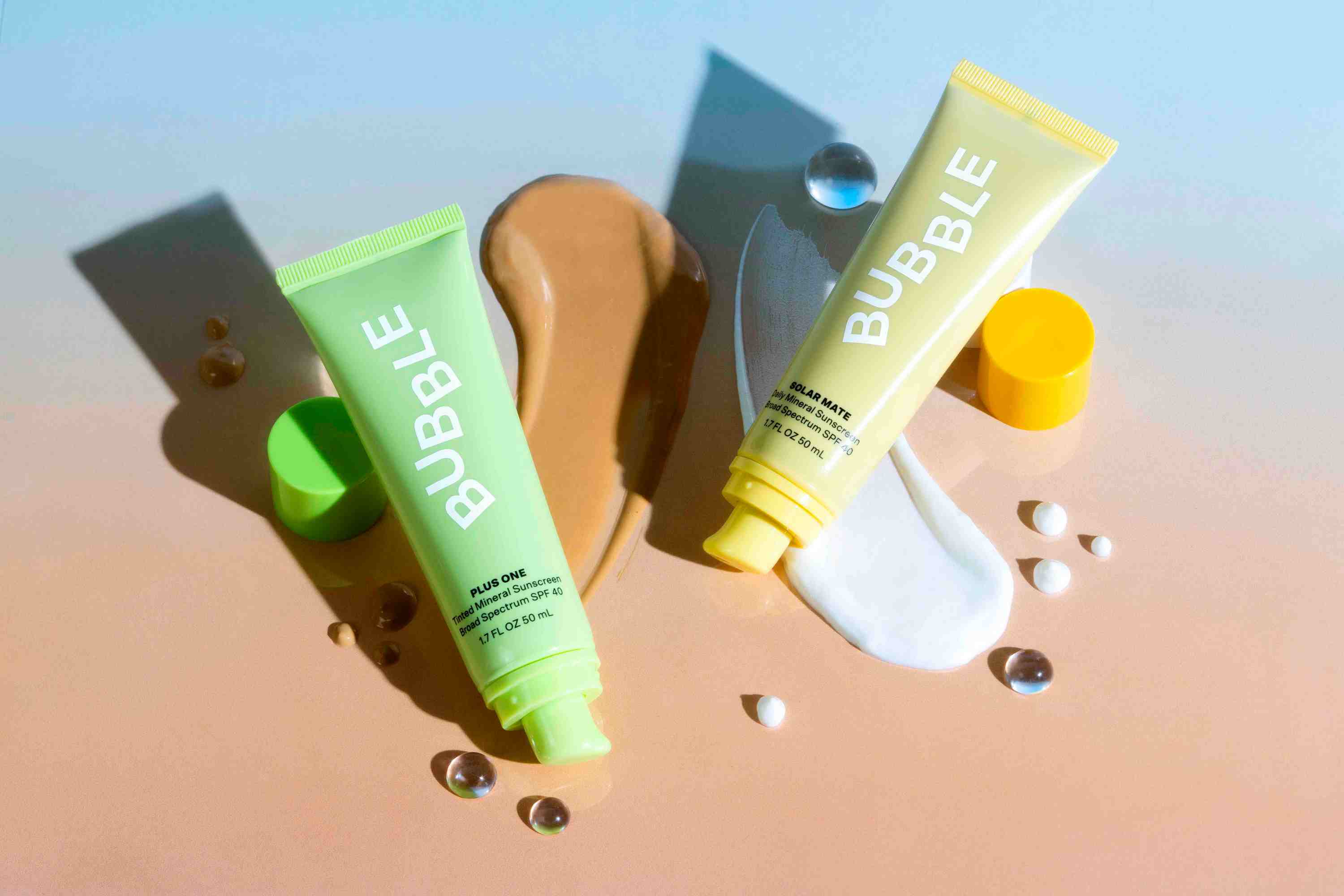 Bubble skincare spf