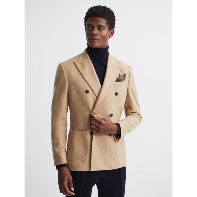 Reiss LOUGH
DOUBLE BREASTED SLIM FIT TEXTURED BLAZER