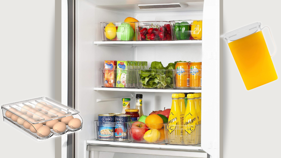 tiktok fridge restock organizers