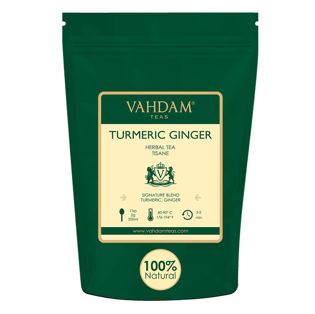 VAHDAM, Turmeric Ginger Herbal Tea