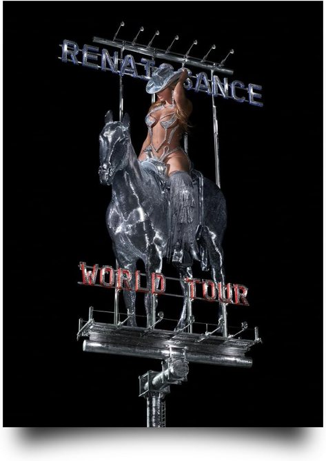 Beyoncé Official RENAISSANCE WORLD TOUR Billboard Poster