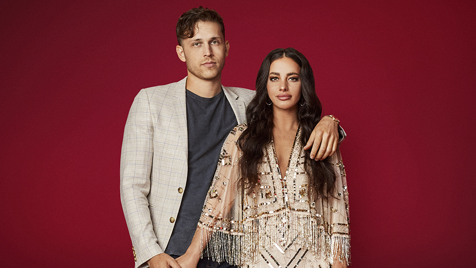 The Ultimatum 2. (L to R) Antonio Matttei and Roxanne Kaiser in Season 2 of The Ultimatum. Cr. Jackson Petty / Netflix © 2023