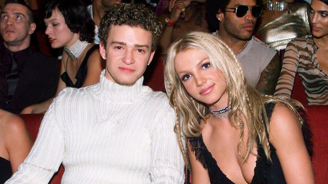 Britney Spears and Justin Timberlake