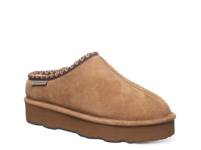 Bearpaw Martis Slipper in light brown
