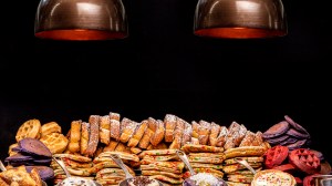 inside Bacchanal Buffet in Las Vegas