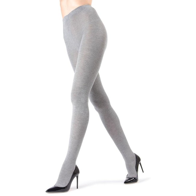 Best Fleece-Lined Tights From Amazon: MeMoi Brooklyn Flat Knit Cotton Blend Sweater Tights