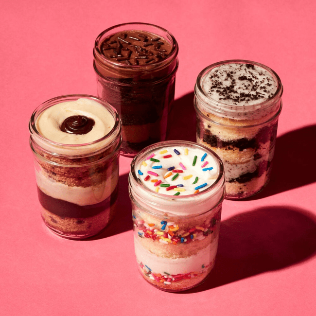 Wicked Good Cupcakes Best Sellers Cupcake Jar 4-Pack