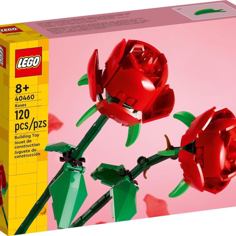 LEGO Roses Building Kit