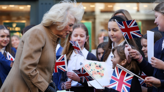 Queen Camilla visits King Charles