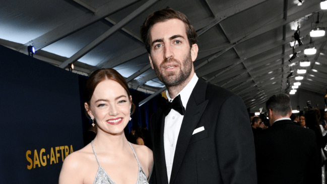 Emma Stone and her husband Dave McCary