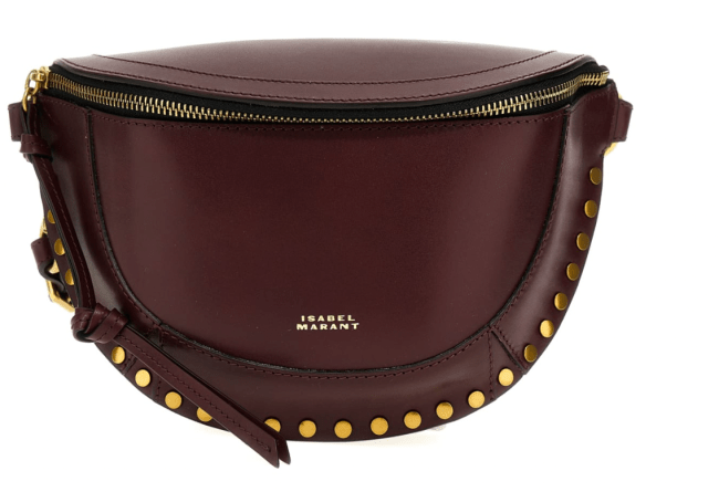 Isabel Marant 'skano' Crossbody Bag in dark red-brown colorway