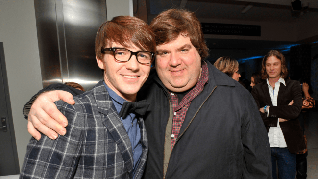 Drake Bell and Dan Schneider
