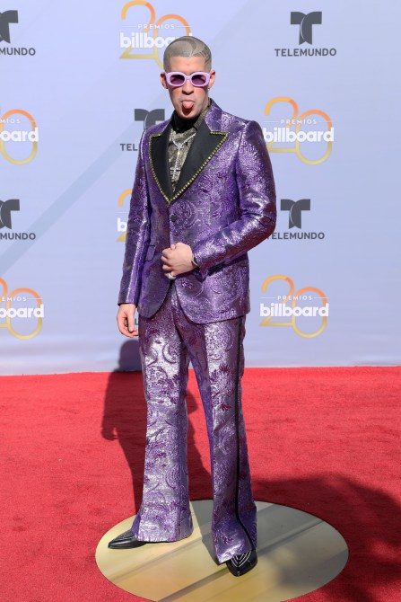 Bad Bunny at the Billboard Latin Music Awards in Las Vegas.