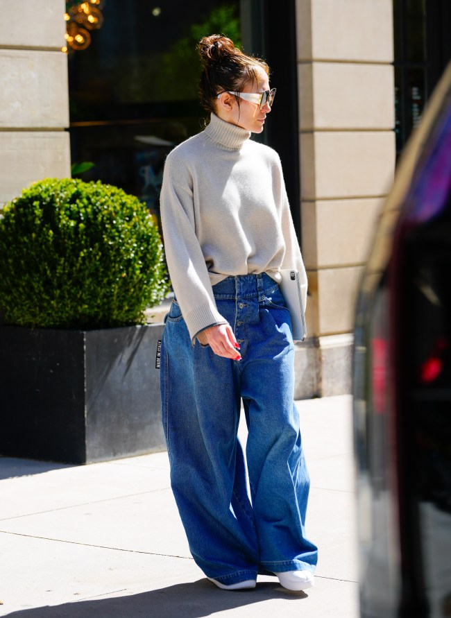 Jennifer Lopez is seen on April 25, 2024 in New York City.