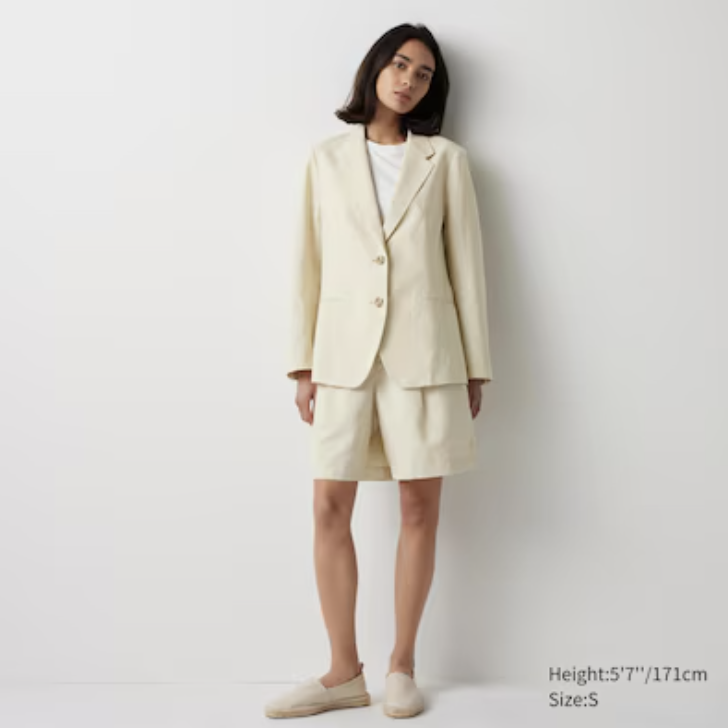 Uniqlo Linen-Blend Jacket