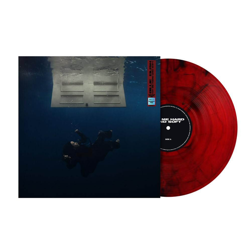 Billie Eilish HIT ME HARD AND SOFT Amazon Exclusive Red Vinyl