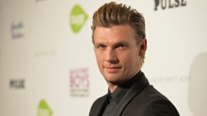 Singer Nick Carter attends the premiere of Gravitas Ventures' "Backstreet Boys: Show 'Em What You're Made Of"   at  on January 29, 2015 in Hollywood, California.
