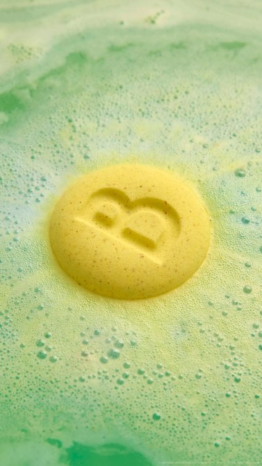 Lush x Bridgerton's Two Families bath bomb.