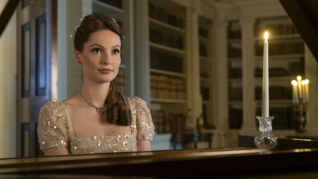 Hannah Dodd as Francesca Bridgerton in episode 302 of Bridgerton