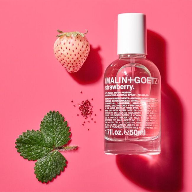 Malin+Goetz Strawberry eau de parfum.