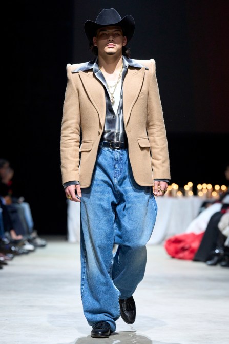Willy Chavarria's Fall Winter 24 runway show