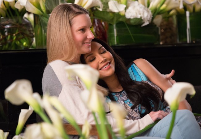 Heather Morris, Naya Rivera in 'New Directions'