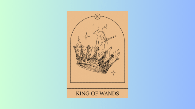 King of Wands Tarot Card