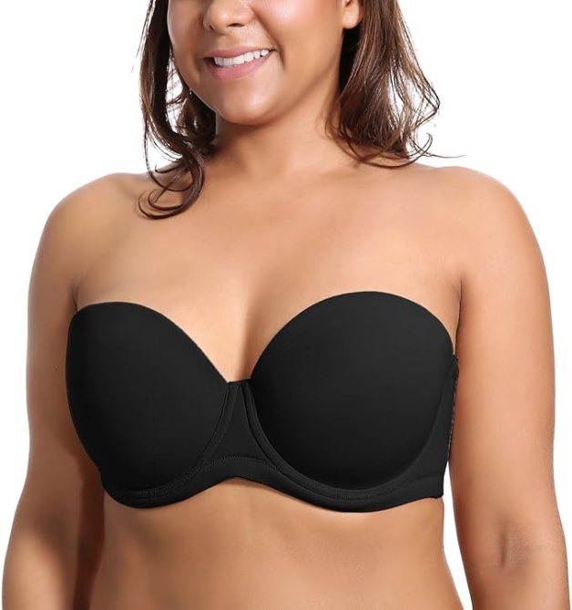 DELIMIRA Full Coverage Strapless Bra