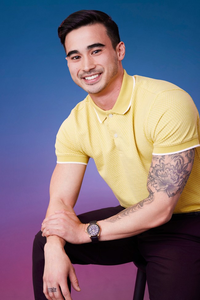 Thomas on The Bachelorette 2024