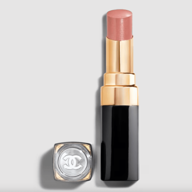 Chanel Rouge Coco Flash Hydrating Lipstick in Boy, in a gold and black bullet.