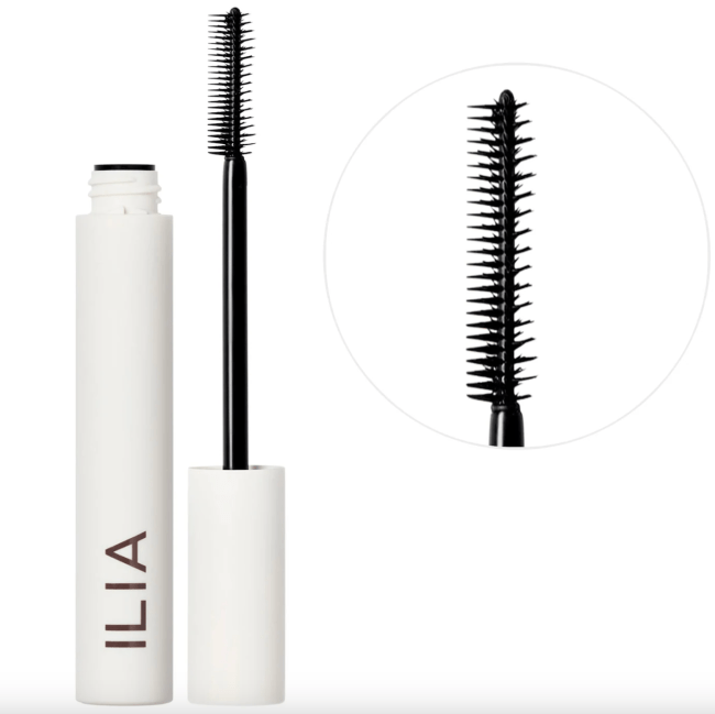 Ilia Limitless Lash Mascara in a white tube.