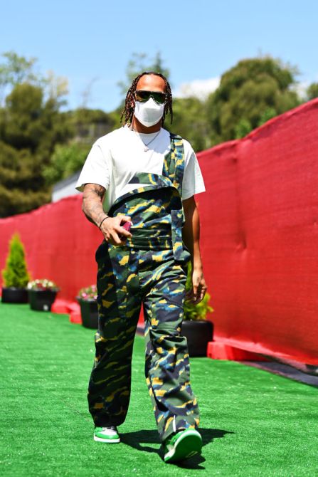 Lewis Hamilton, F1 Grand Prix, camouflage, street style