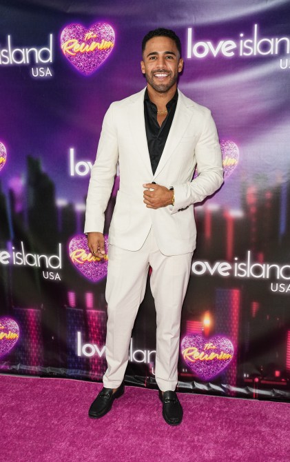 Kendall Washington attends the "Love Island USA: The Reunion" photo call at Chelsea Studios on August 14, 2024 in New York City.