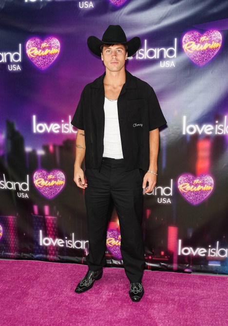 Rob Rausch attends the "Love Island USA: The Reunion" photo call at Chelsea Studios on August 14, 2024 in New York City.