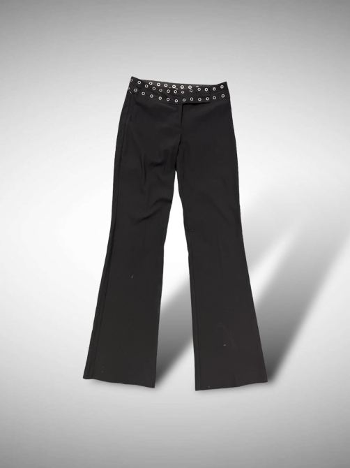 Black studded pants.