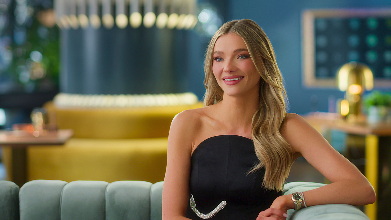 Selling Sunset. Alanna Whittaker in episode 802 of Selling Sunset.