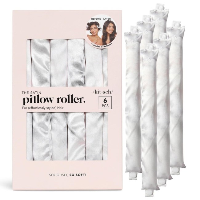 Kitsch Satin Pillow Rollers