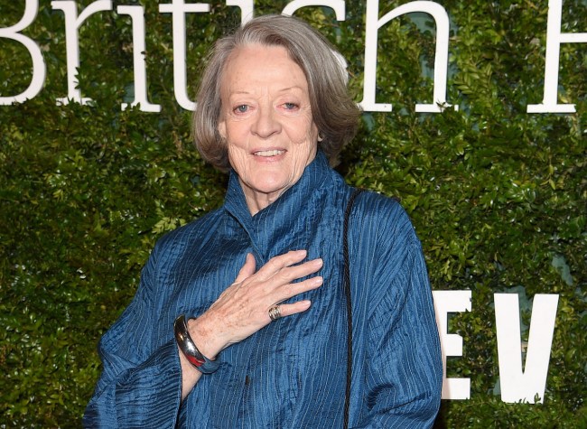 Maggie Smith attends the London Evening Standard British Film Awards at Television Centre on February 7, 2016 in London, England.