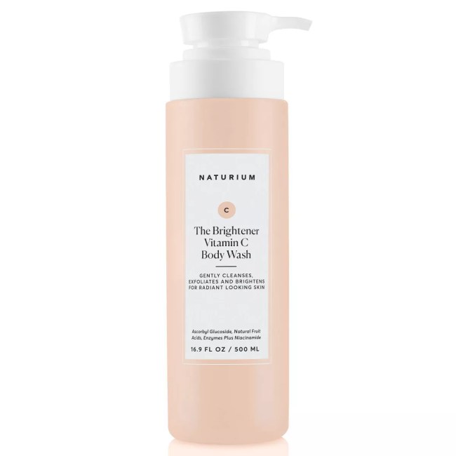 naturium brightener vitamin c body wash