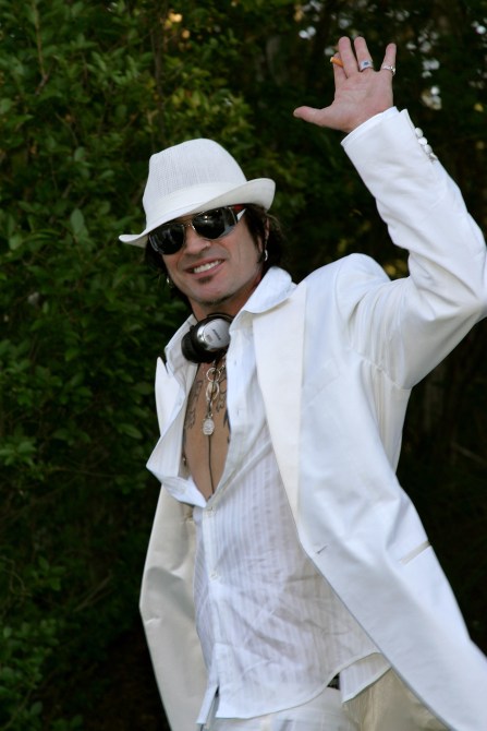 EAST HAMPTON, NY - SEPTEMBER 02:  Musician Tommy Lee attends "The Real White Party" presented by Sean "Diddy" Combs at the Combs' East Hampton estate on September 2, 2007 in East Hampton, New York.