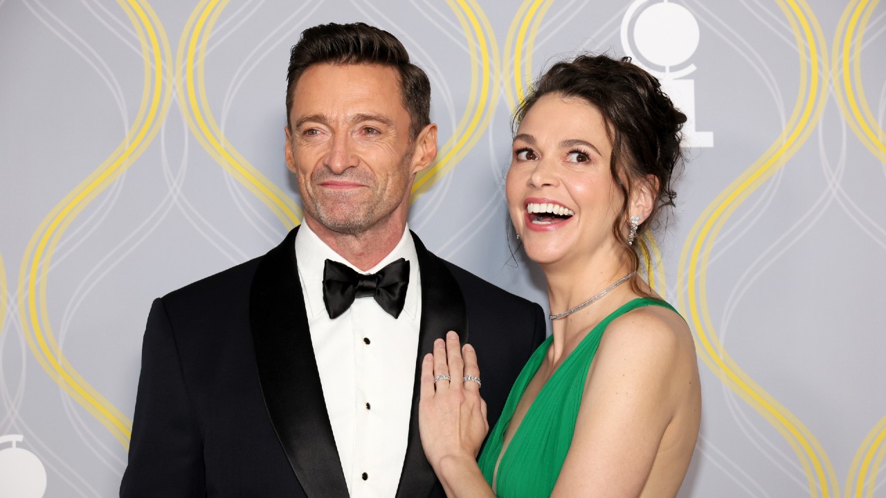 Hugh Jackman and Sutton Foster