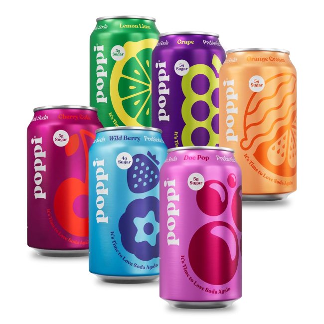 POPPI Sparkling Prebiotic Soda