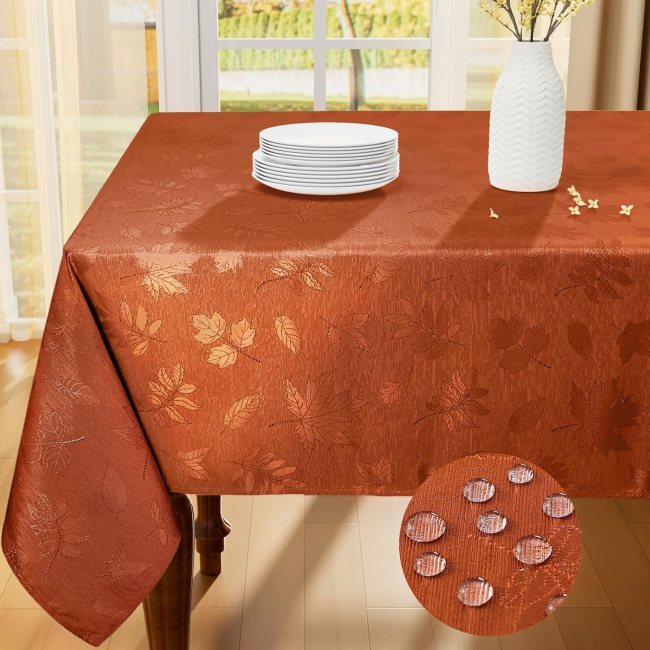 Smiry Fall Jacquard Tablecloth
