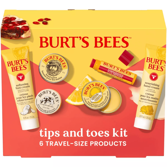 Burt's Bees Tips and Toes Kit