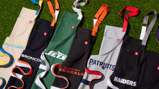 Hedley & Bennett NFL Collection Collaboration Aprons