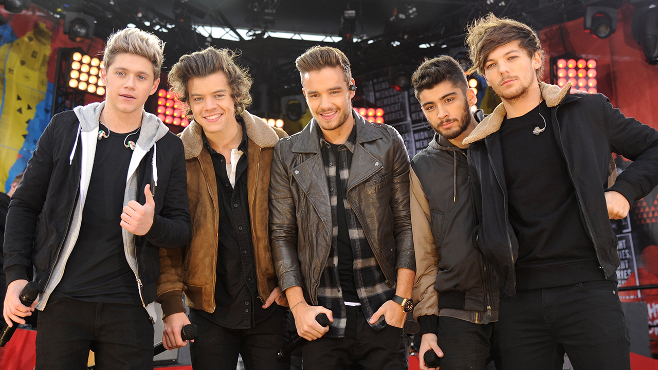 NEW YORK, NY - NOVEMBER 26:  Niall Horan, Harry Styles, Liam Payne, Zayn Malik and Louis Tomlinson of One Direction perform on ABC's "Good Morning America" at Rumsey Playfield, Central Park on November 26, 2013 in New York City.