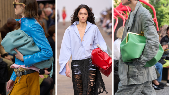 spring/summer 2025 runways of Miu Miu, Stella McCartney, Coach