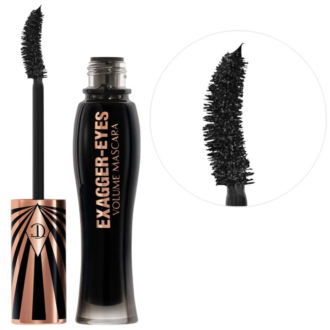 Charlotte Tilbury Exagger-eyes Mascara in a black tube.
